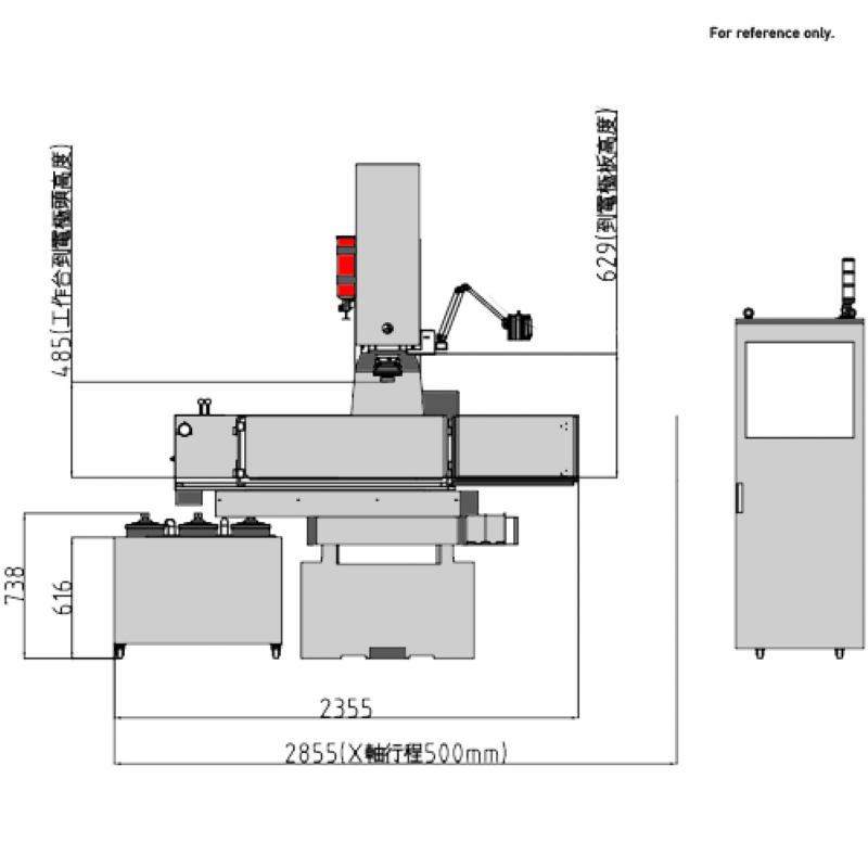 Die Sinker Electrical Discharge Machine - S550 CMAX